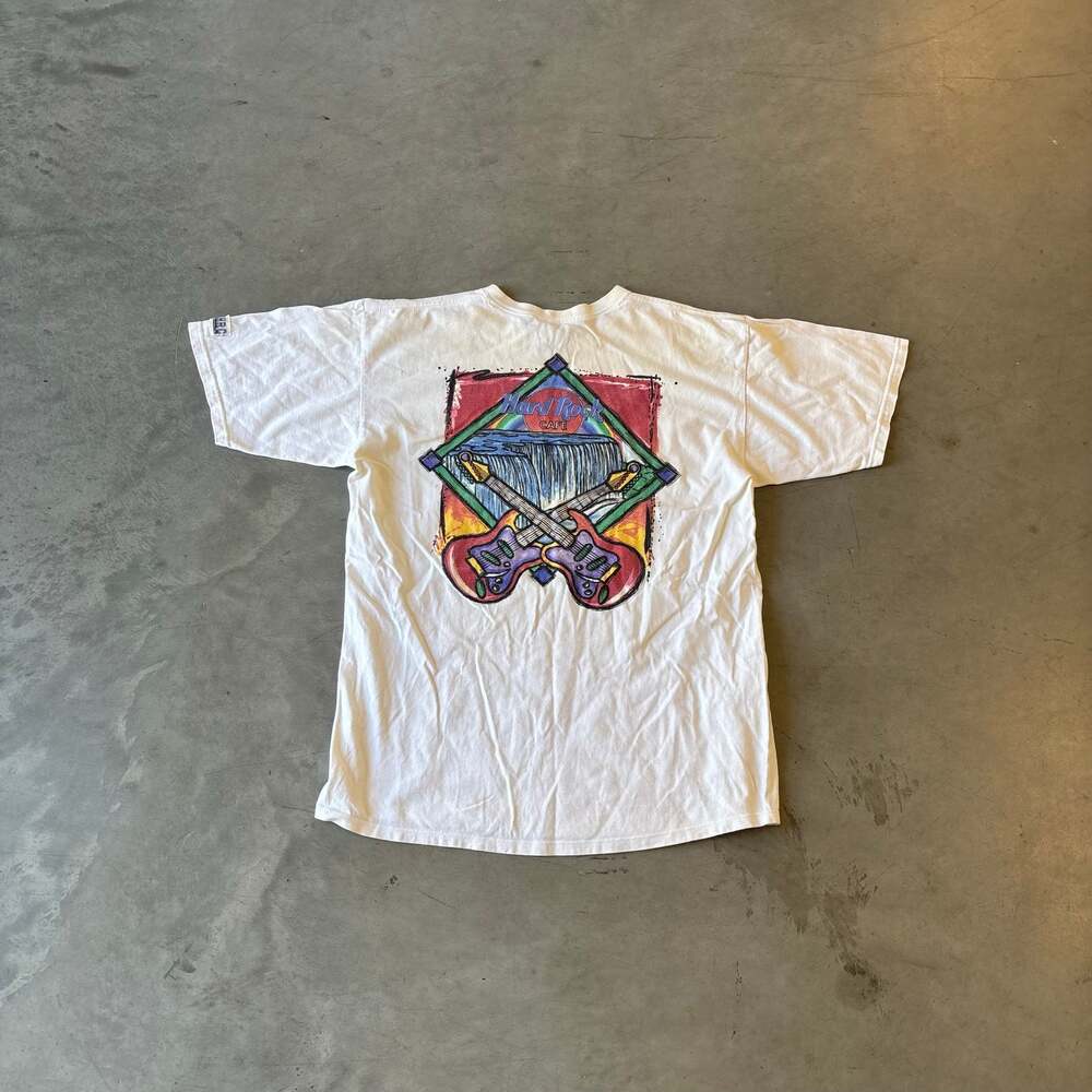y2k vintage hard rock cafe niagara falls t-shirt